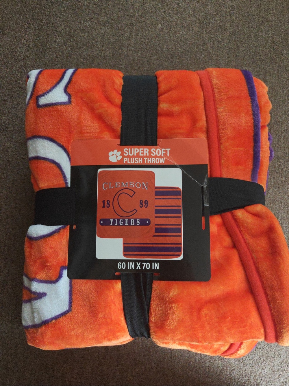 NCAA Clemson Tigers Blanket Brand New
